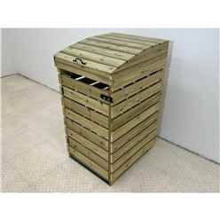 Outstyle Deluxe Single Wheelie Bin Storage Unit