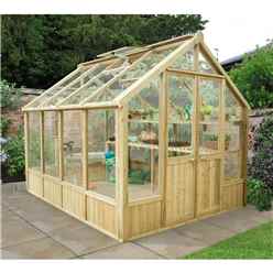 INSTALLED 10 x 8 Pressure Treated Greenhouse - INCLUDES INSTALLATION
