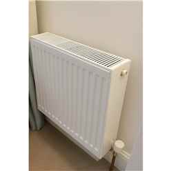 600mm (H) x 1800mm (W) - Type 33 - Triple Panel Convector Radiator (0.6m x 1.8m) - White