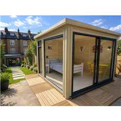 3m x 3m (10ft x 10ft) SleepPod Luxury Garden Suite - Fully Insulated - Double Glazed - EPDM Roof - FREE Installation