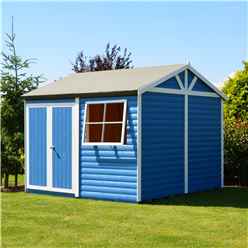INSTALLED 12 x 12  (3.73m x 3.59m) - Tongue & Groove - Apex Workshop - 2 Opening Window - Double Doors - 16mm Tongue & Groove Floor INSTALLATION INCLUDED