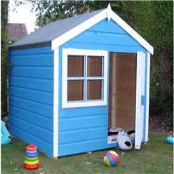 INSTALLED 4 x 4 (1.19m x 1.19m) - Wooden Playhut Playhouse INSTALLATION INCLUDED