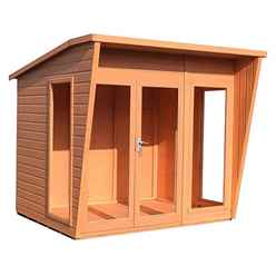8 x 6 (2.99m x 1.79m) - Premier Wooden Summerhouse - 12mm T&G Walls & Floor