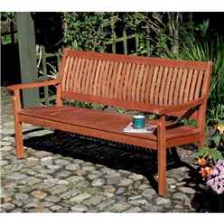 B&Q: 1.5m Wooden Bench