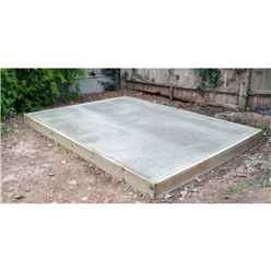 INSTALLED - 30ft x 14ft (9.14m x 4.27m) Concrete Base / Pad / Shed Base / Workshop Base / Building Base 
