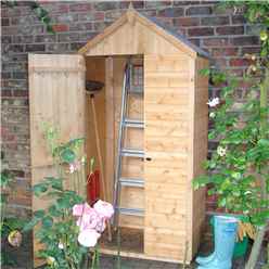 3 x 2 (0.95m x 0.62m) - Handy Tongue And Groove - Apex Store - Double Doors - 11mm Solid OSB Floor