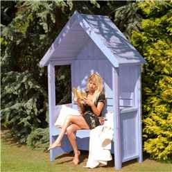 4 x 2 Pressure Treated Wooden Seat Arbour