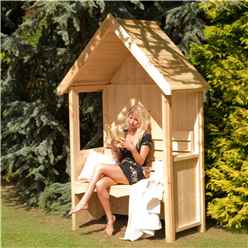 5 x 2 Pressure Treated Wooden Seat Arbour