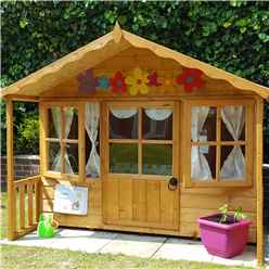 6 x 6 (1.79m x 1.19m) - Wooden Playhouse