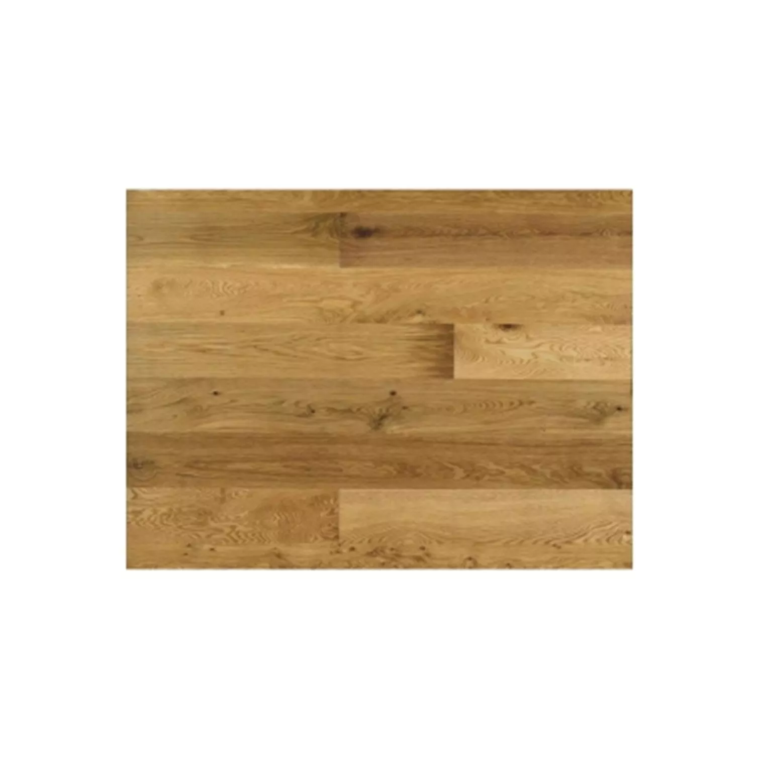 Pack of 10 - 20mm Thick Rustic Oak Brushed & Oiled Engineered Flooring - Pack Coverage 21.1m2