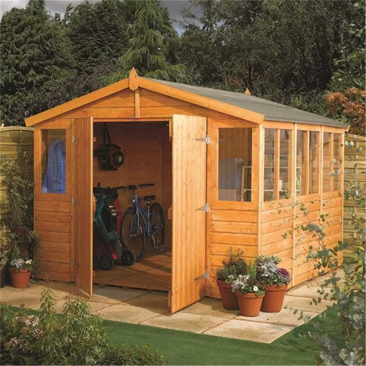 12 x 9 Deluxe Tongue And Groove Workshop