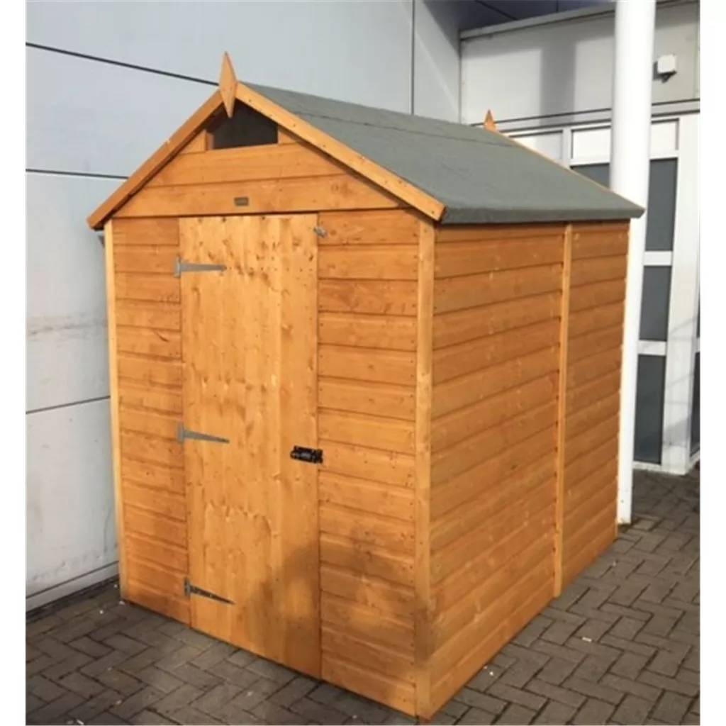 8ft x 6ft Deluxe Security T&G Shed (12mm T&G Floor) product image