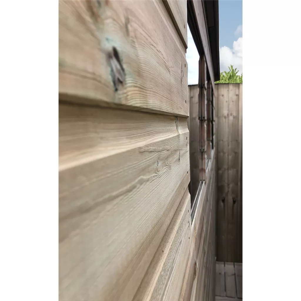 9 x 8 Premier Pressure Treated T&G Apex Shed – Higher Eaves, 4 Windows, Double Door product image