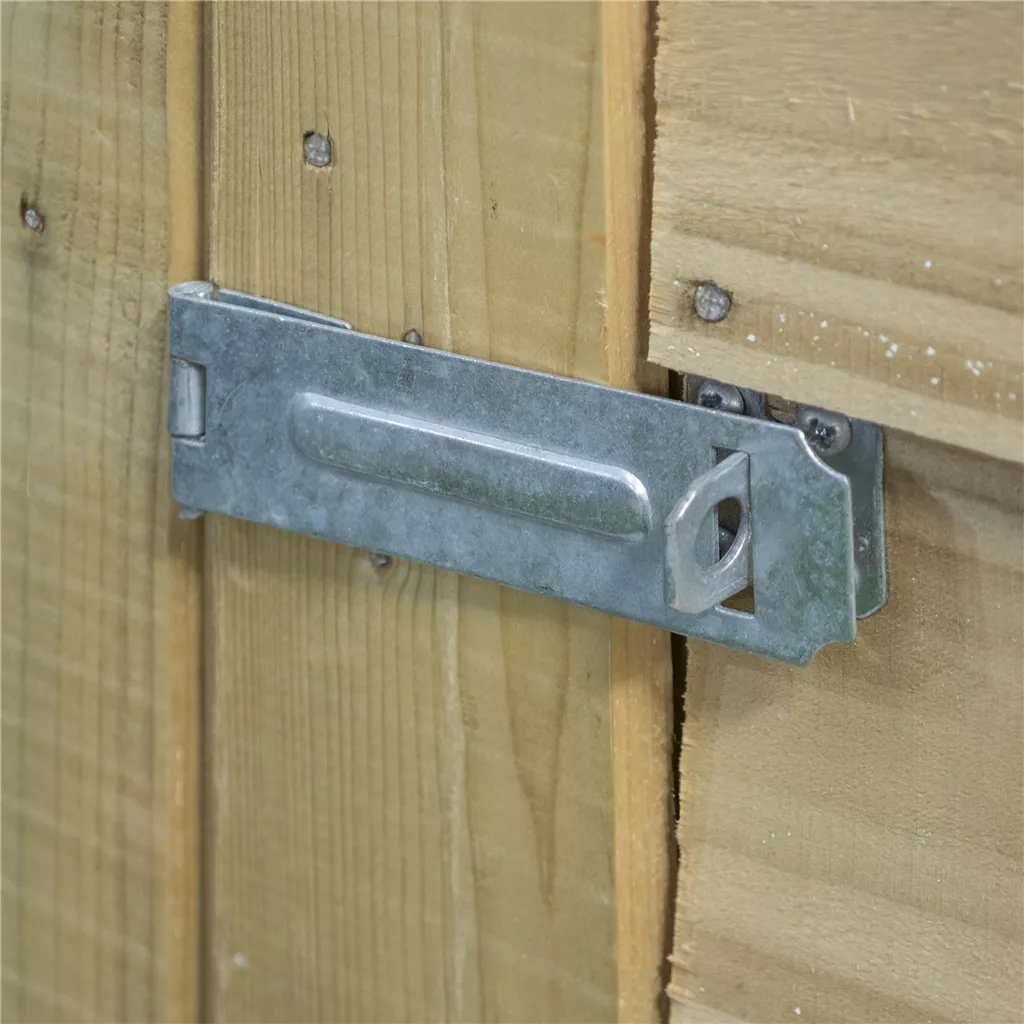 6 x 4 Pressure Treated Overlap Shed, Single Door and 1 Window product image