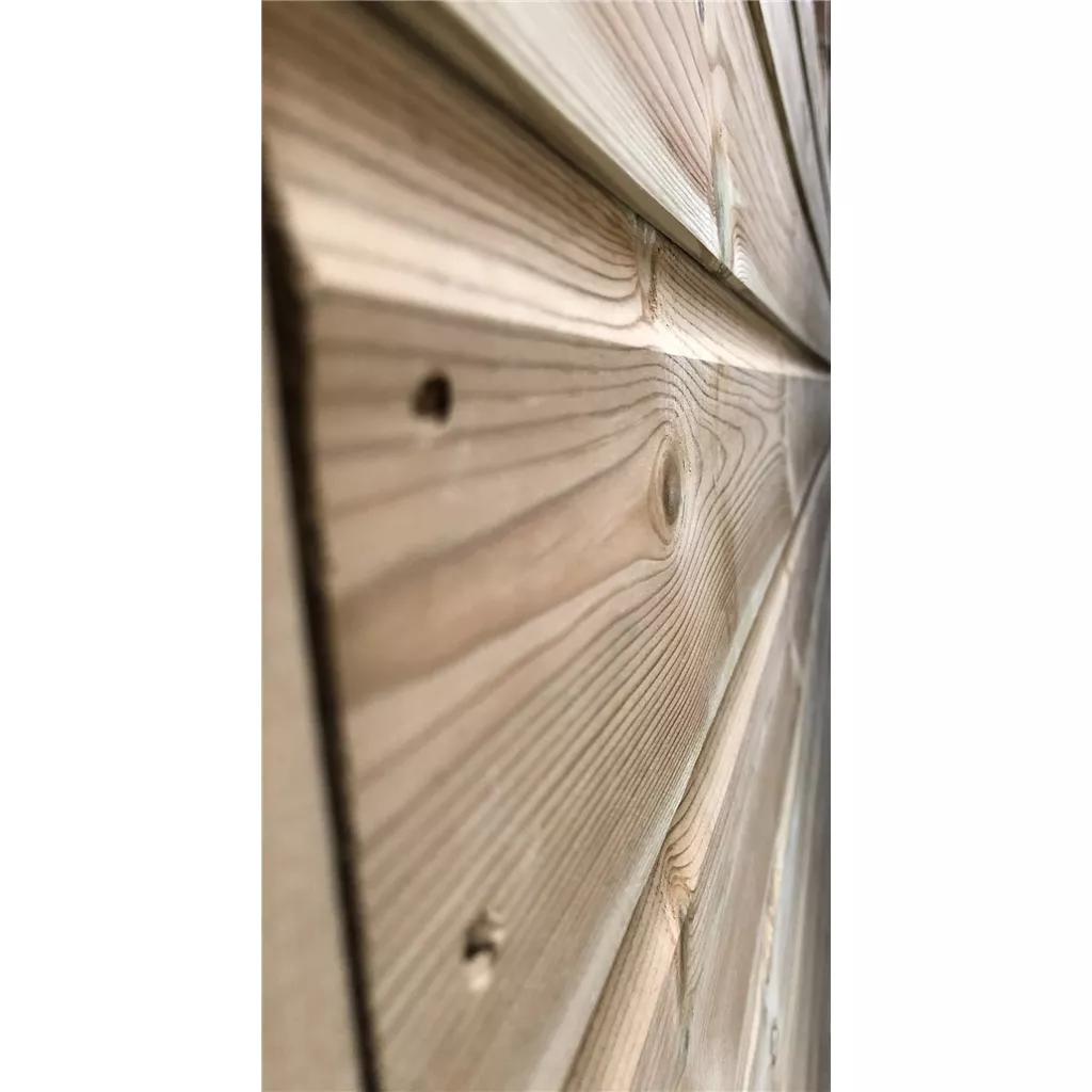 3 x 5 Reverse Windowless Pressure Treated T&G Single Door Apex Shed – High Eaves product image