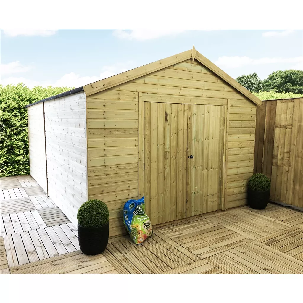 11 x 8 Windowless Premier Pressure Treated Apex Workshop product image