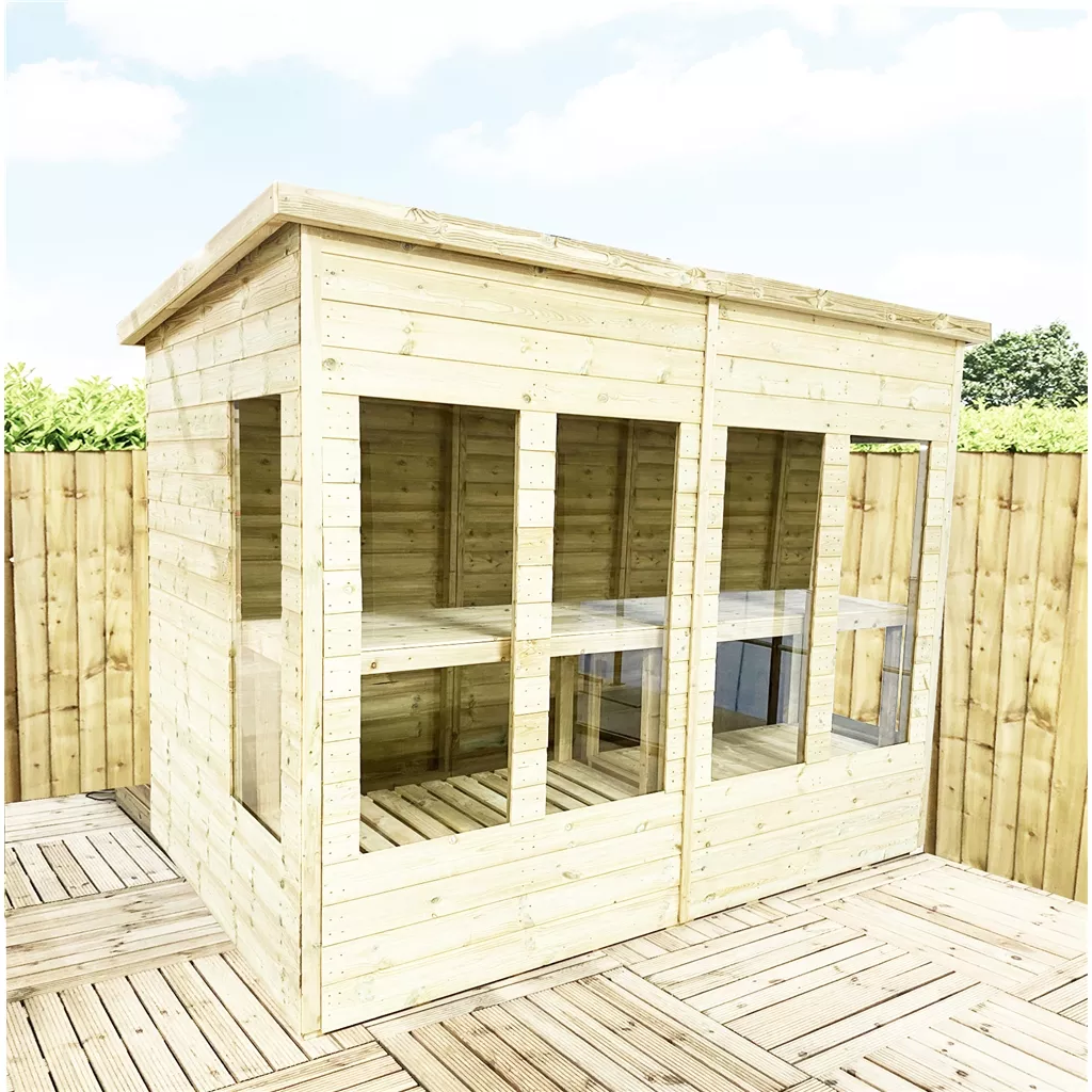 11 x 5 Pressure Treated Pent Potting Summerhouse product image