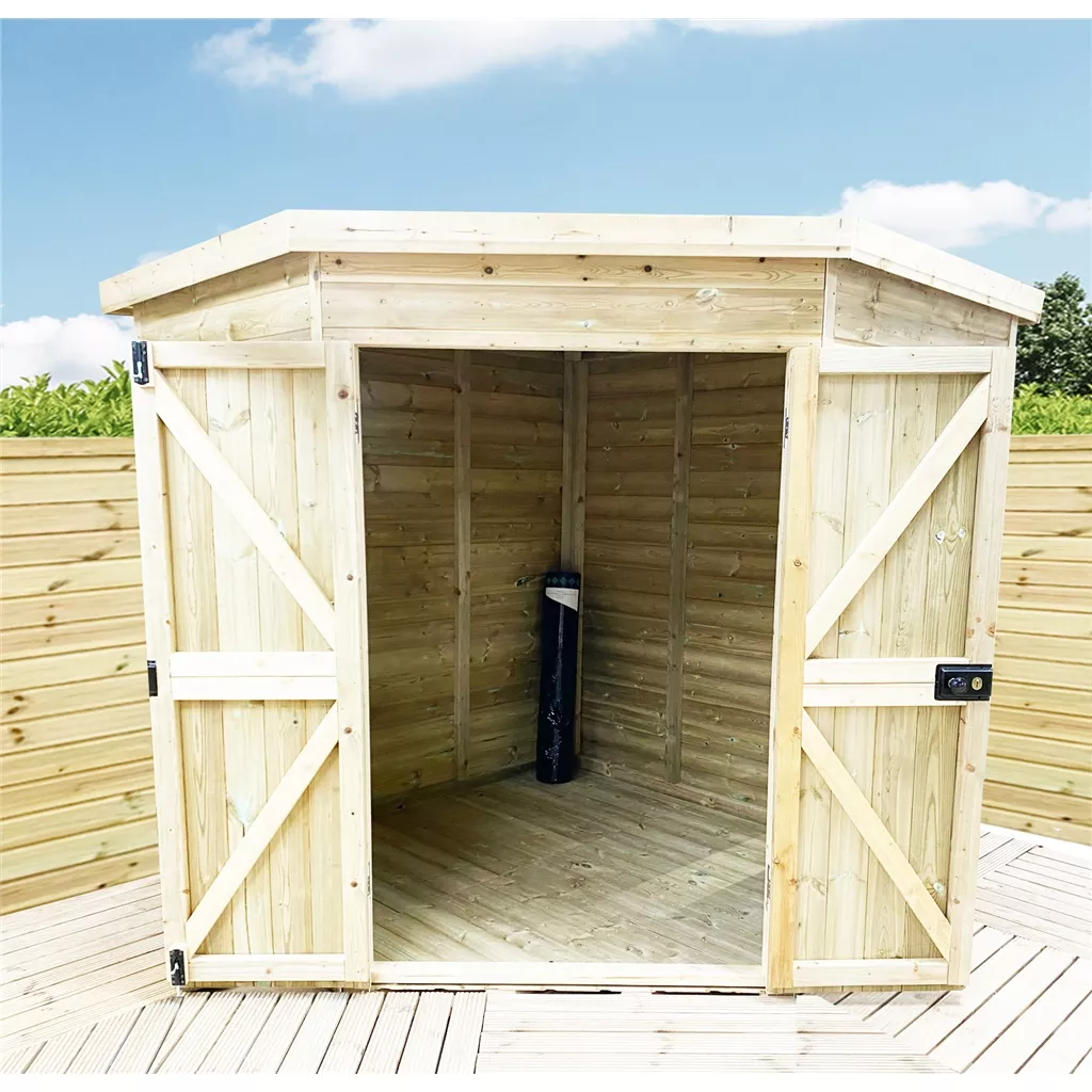 7 x 7 Corner Pressure Treated Workshop product image