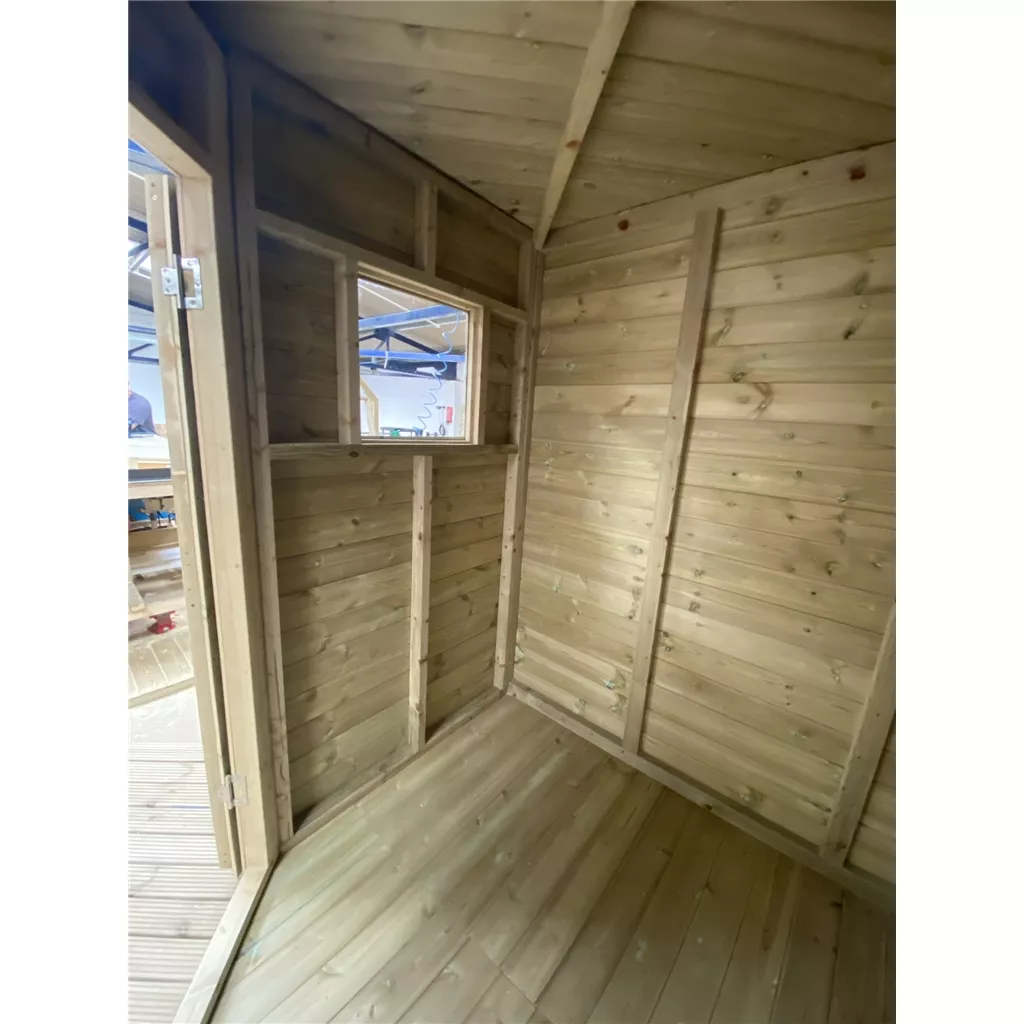 7 x 7 Corner Pressure Treated Workshop product image