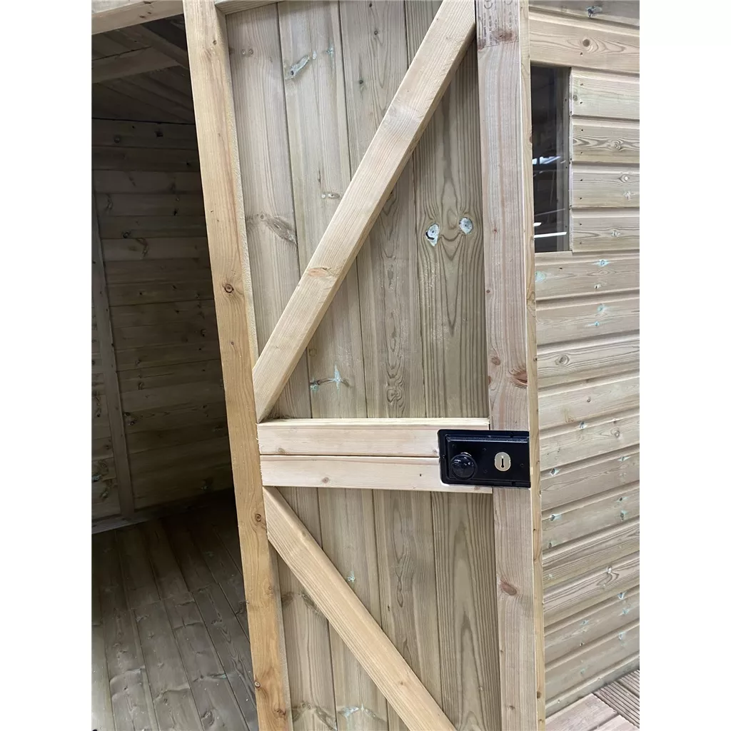 7 x 7 Corner Pressure Treated Workshop product image