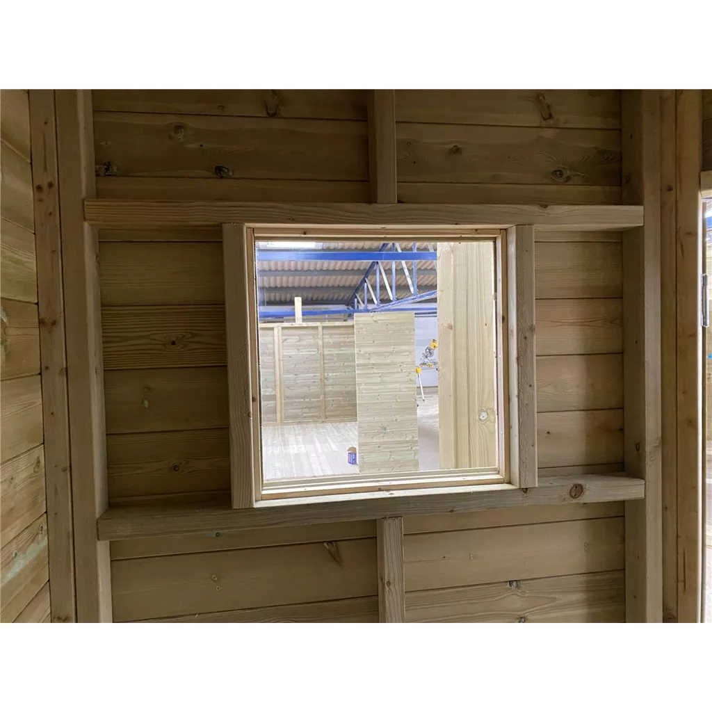 10 x 10 Corner Pressure Treated Workshop product image