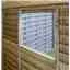 6 x 4 Overlap Pressure Treated Apex Shed With Single Door And 1 Window (8mm Overlap) product image