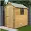 4 x 3 Overlap Apex Shed With Single Door (8mm Overlap) product image