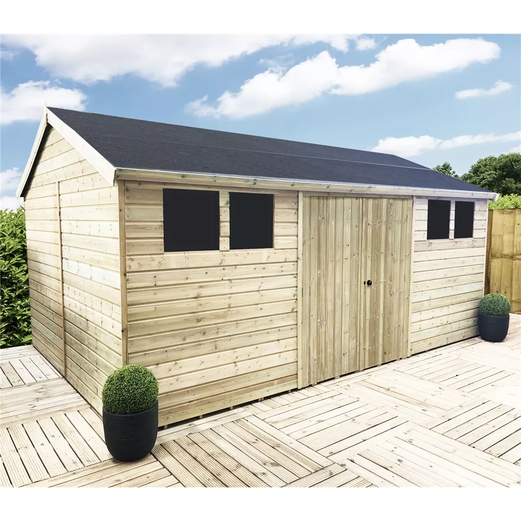 16 x 16 Fully Insulated Reverse Workshop product image
