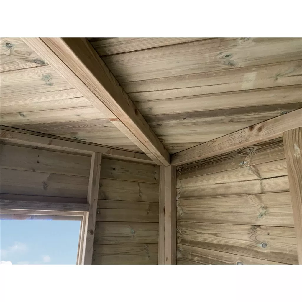 6 x 6 Fully Insulated Corner Summerhouse product image