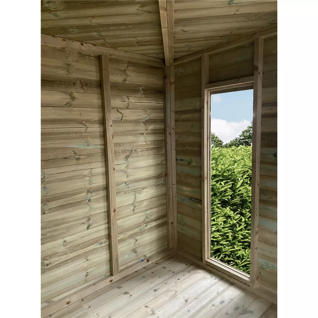 12 x 12 Corner Pressure Treated Summerhouse product image