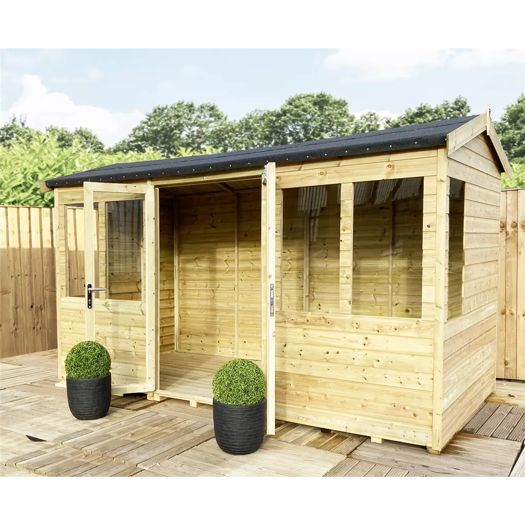 15 x 26 Reverse Pressure Treated Apex Summerhouse product image