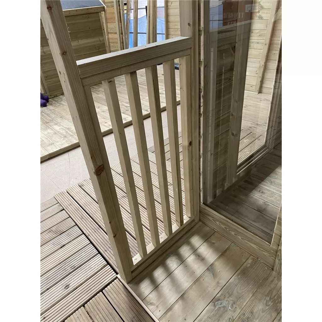 10 x 8 Pressure Treated Apex Summerhouse with Verandah product image