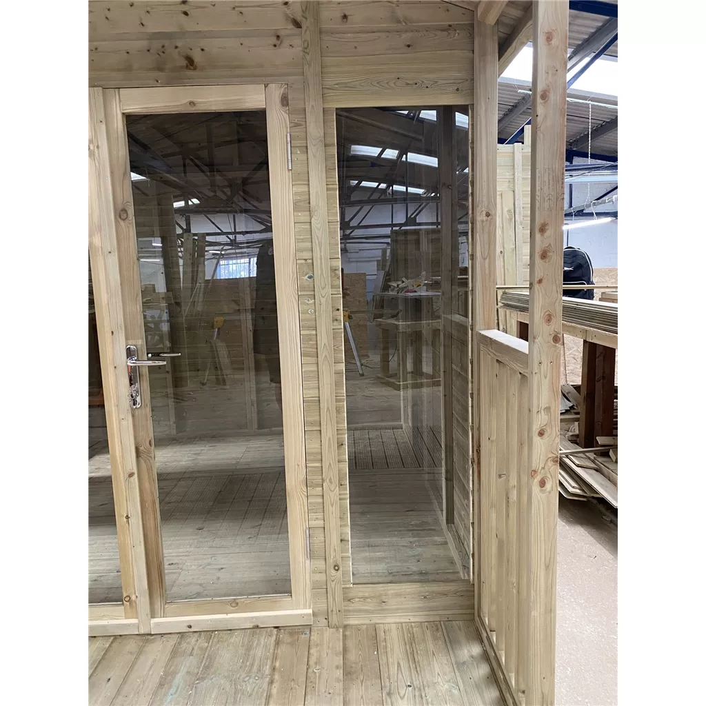 16 x 14 Pressure Treated Apex Summerhouse with Verandah product image
