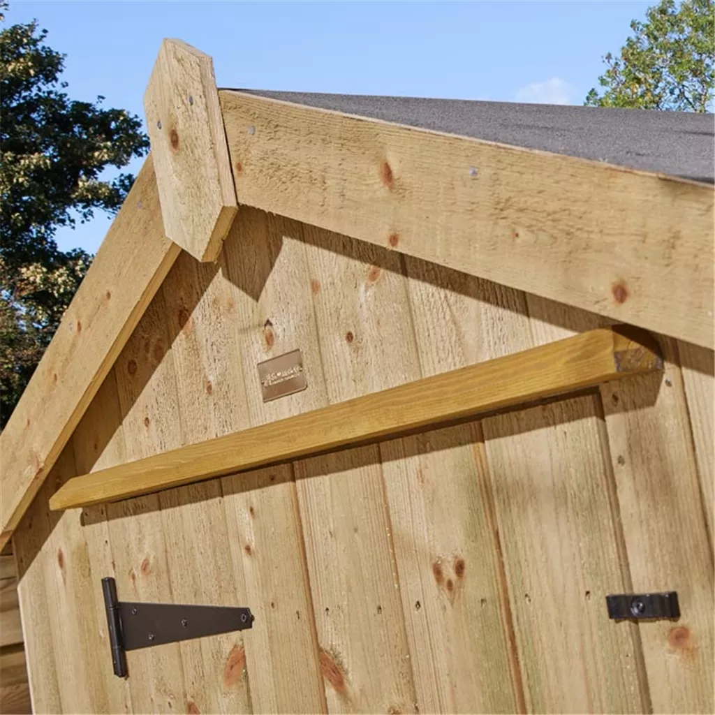 Cheshire 4 × 3 Heritage Pressure Treated T&G Shed With a Single Door product image