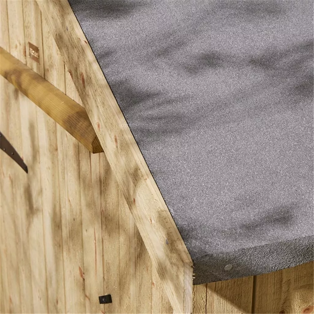 Cheshire 4 × 3 Heritage Pressure Treated T&G Shed With a Single Door product image