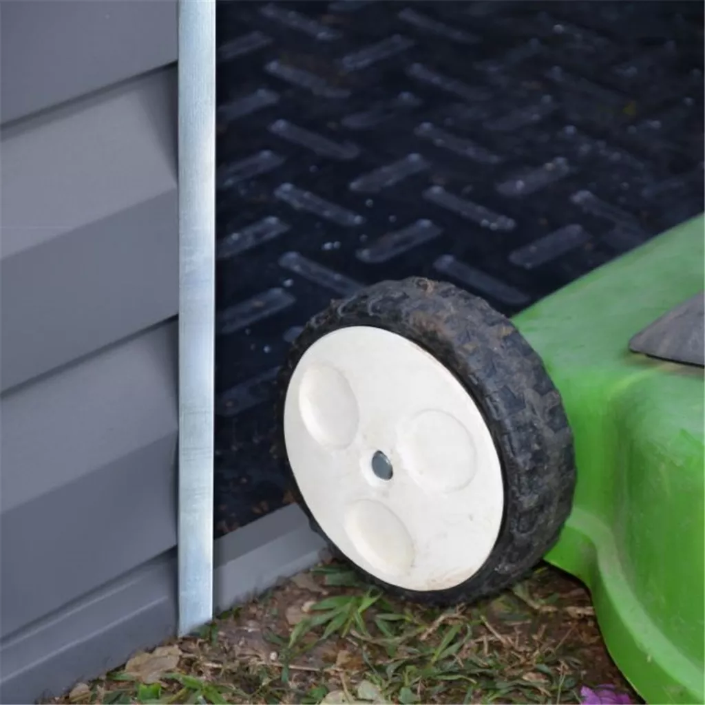 3 x 6 Double Door Apex Plastic Shed with Skylight Roofing product image