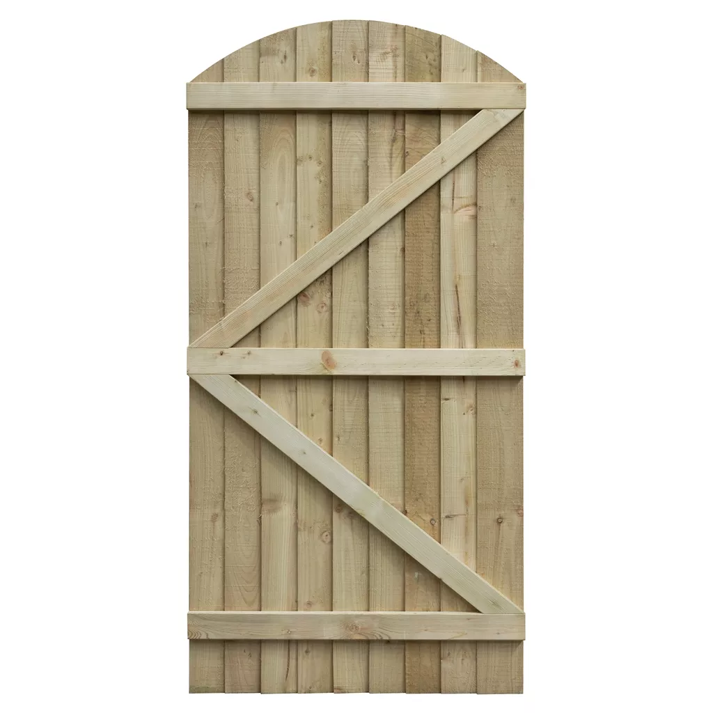 Cheshire T&G Arch Top Wooden Gate product image