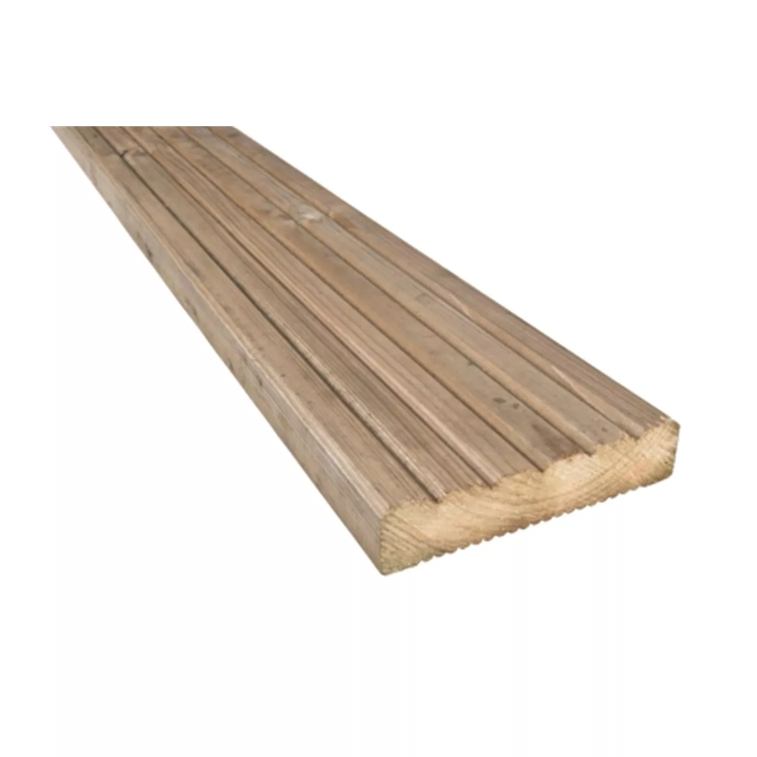 Pack of 20 - 29mm Thick Pressure Treated Timber Decking Board - 124mm (W) x 4800mm (L) product image