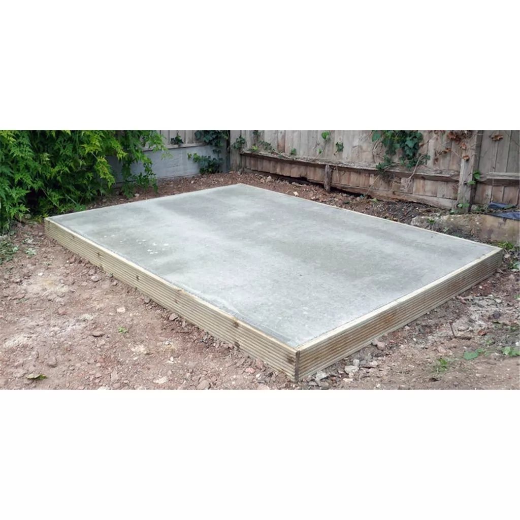 2m x 2m Installed Concrete Base